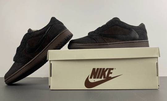 Travis Scott x Air Jordan 1 Low OG "Velvet Brown" DM7866 - 202 – Dark Brown - Dune Goons