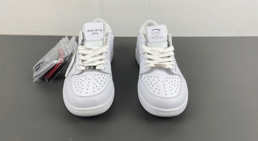 Travis Scott x Air Jordan 1 Low "White Party" DM7866 - 292 – Triple White - Dune Goons
