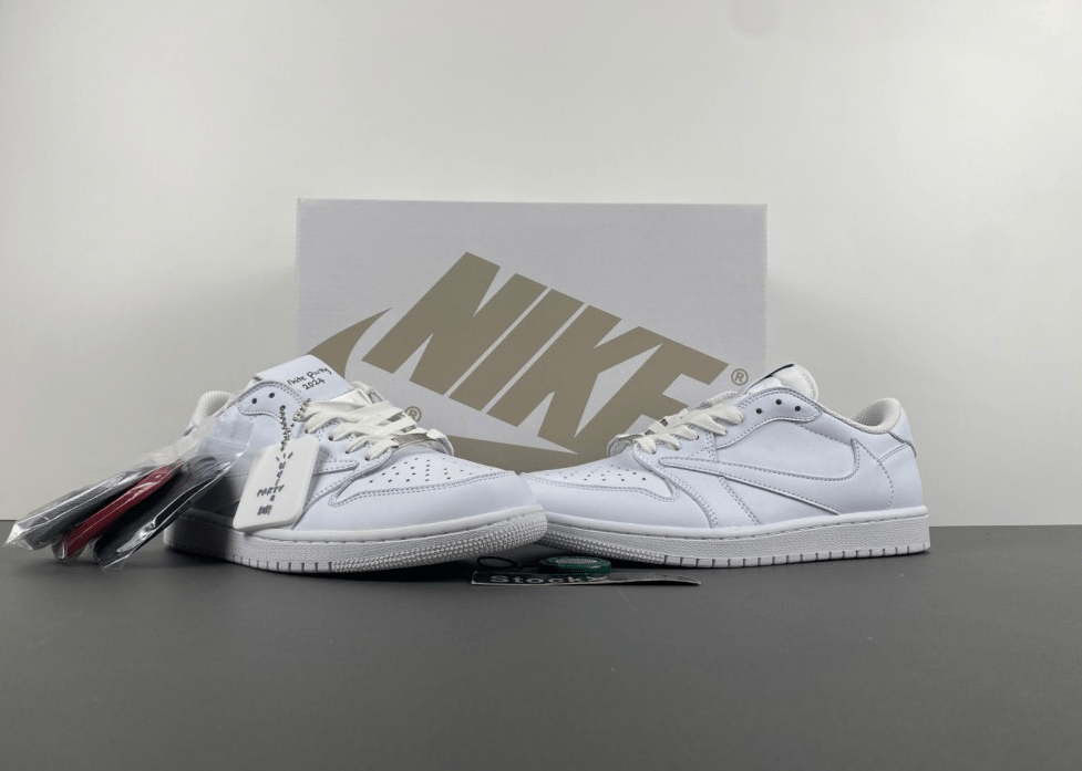 Travis Scott x Air Jordan 1 Low "White Party" DM7866 - 292 – Triple White - Dune Goons