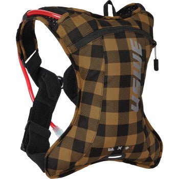 USWE Outlander 2L Hydration Pack – Flannel Bronze/Black - Dune Goons