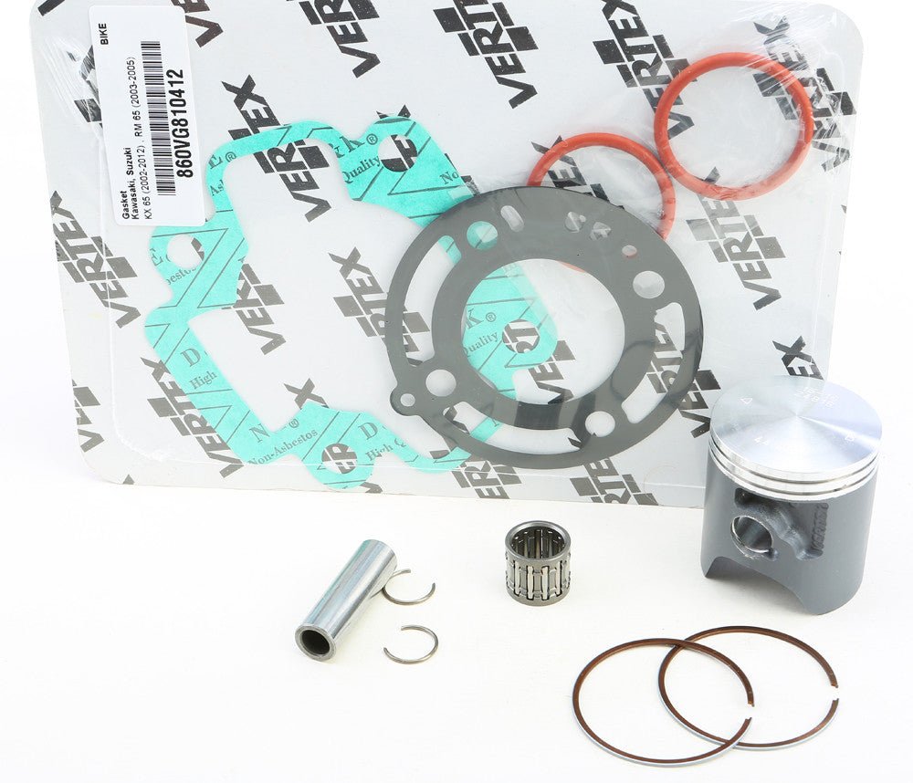 Vertex Top End Kit 44.45mm – KX65 / RM65 (Std Bore) - Dune Goons