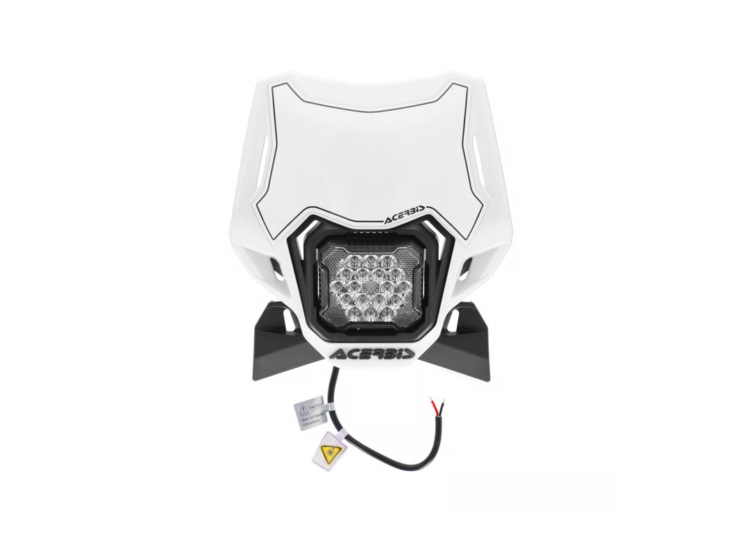 Acerbis Lumen-X VSL Headlight - White/Black