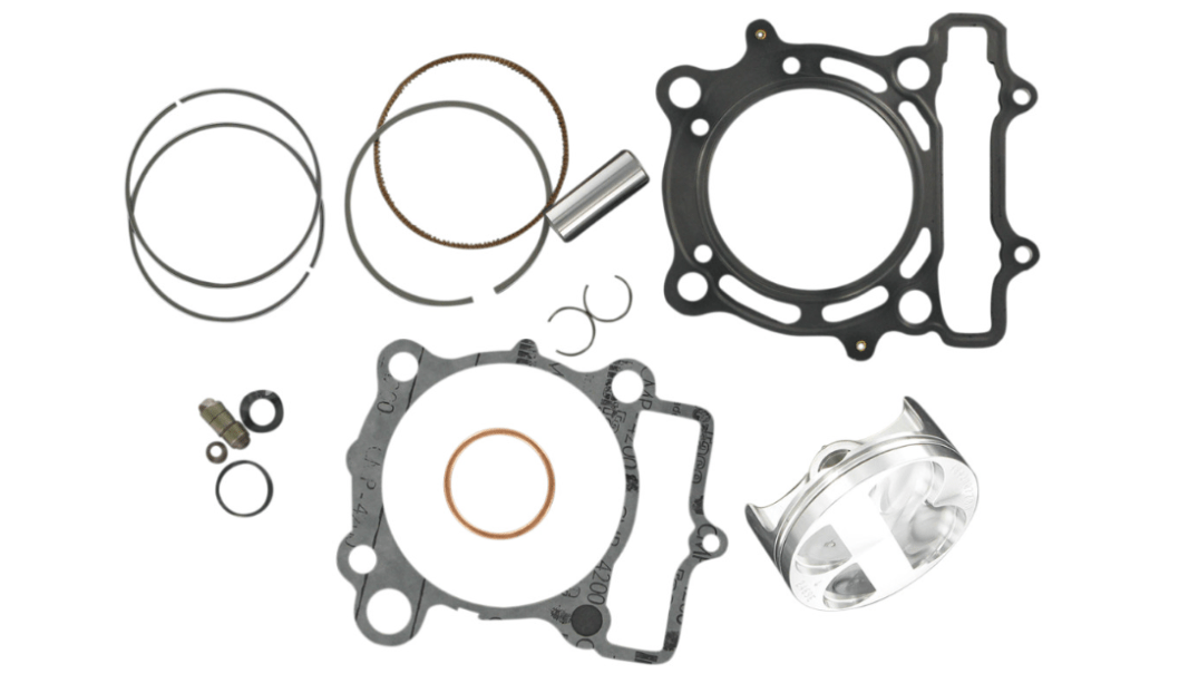 Wiseco Forged Piston Kit with Gaskets - Kawasaki KX250F / Suzuki RMZ250 (2004 - 2006) - 77.00mm Bore - 13.1:1 - 4 - Stroke - Dune Goons