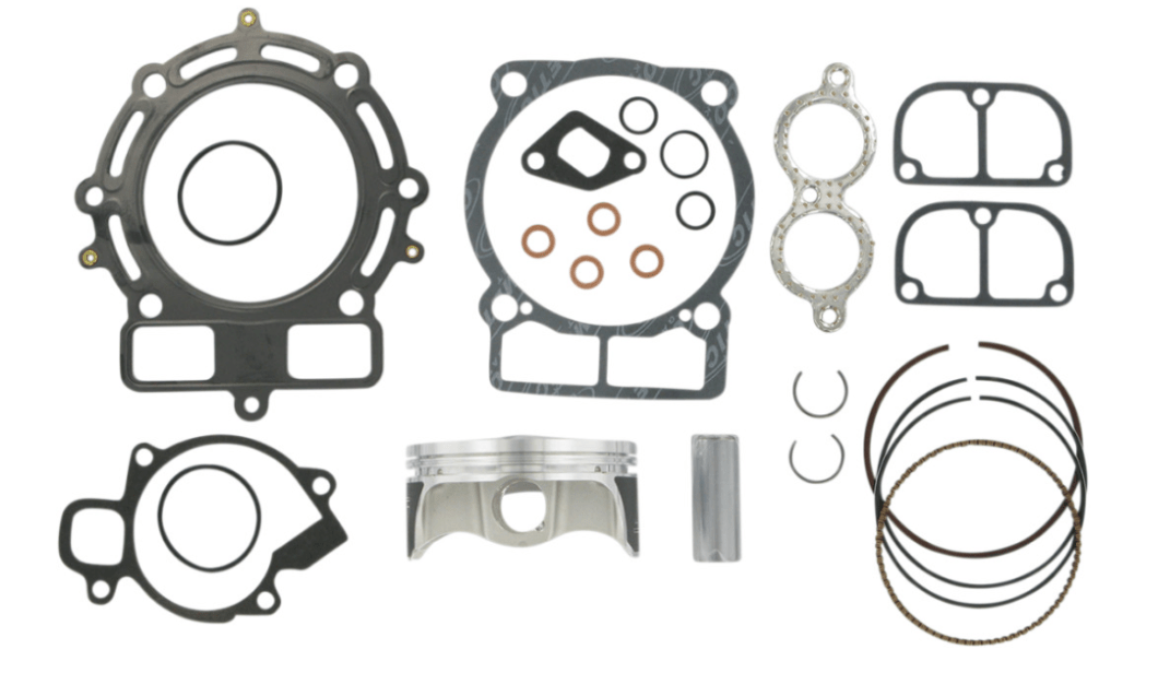 Wiseco Forged Piston Kit with Gaskets - KTM 450 EXC Racing / MXC / XC - W (2003 - 2007) - 89.00mm Bore - 11.0:1 - ArmorGlide - 4 - Stroke - Dune Goons