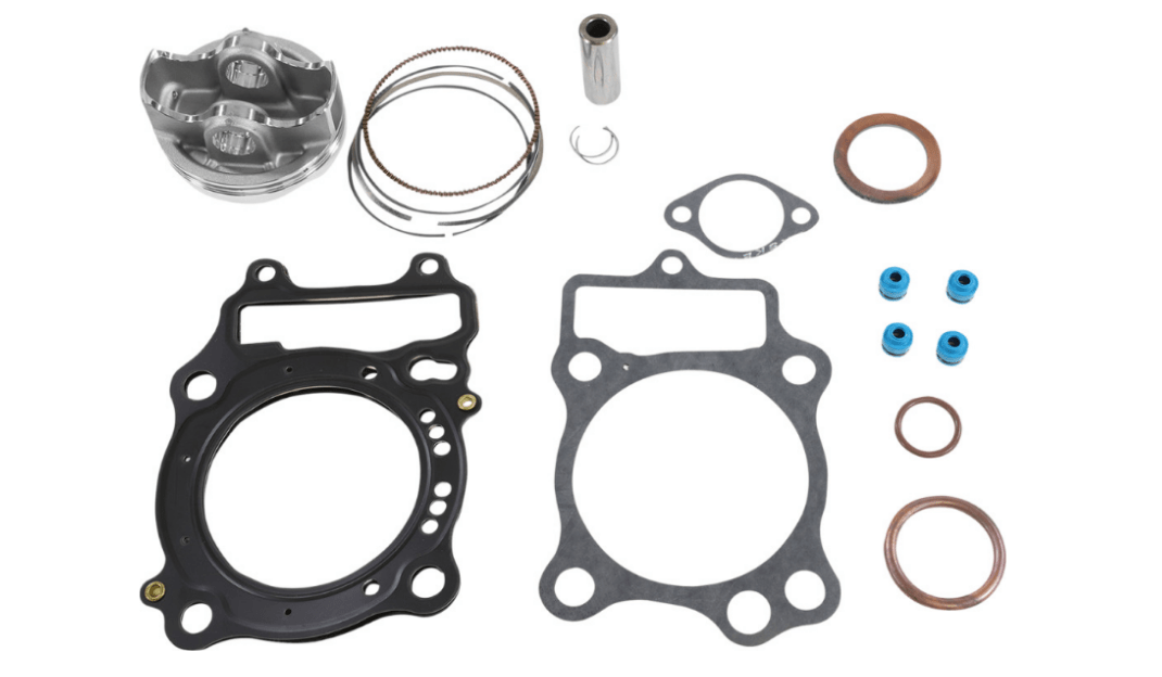 Wiseco Forged Series Piston Kit with Gaskets - Honda CRF150R/CRF150R Expert (2007 - 2009) - 66.00mm Bore (Standard) - ArmorGlide® - 4 - Stroke - Dune Goons