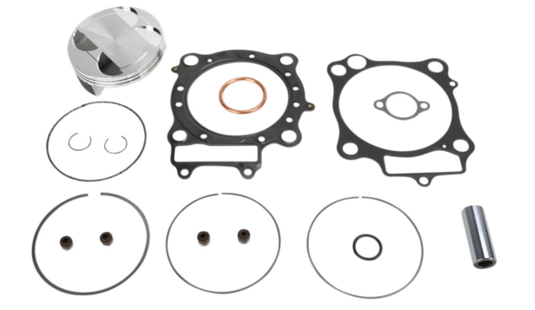 Wiseco Forged Series Piston Kit with Gaskets - Honda CRF450X (2005 - 2017) - 96.00mm Bore (Standard) - 12.0:1 Compression - ArmorGlide® - 4 - Stroke - Dune Goons