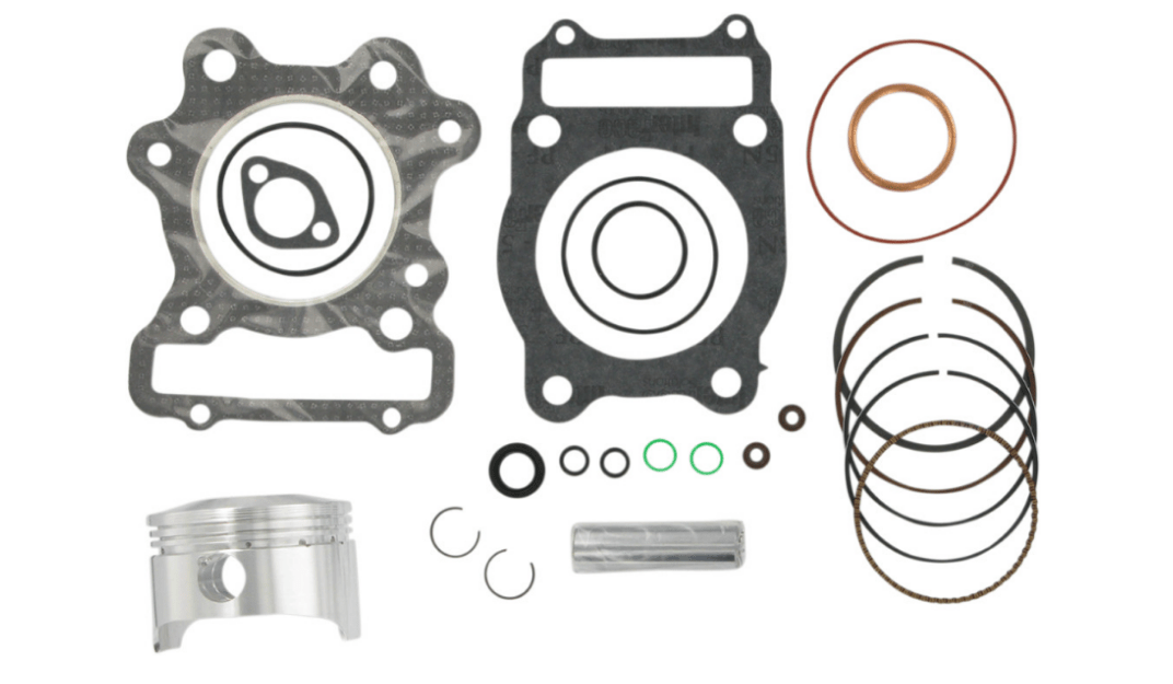 Wiseco Forged Series Piston Kit with Gaskets - Honda TRX300 FourTrax (1988 - 2000) - 74.50mm Bore (+0.50mm Oversize) - 4 - Stroke - Dune Goons