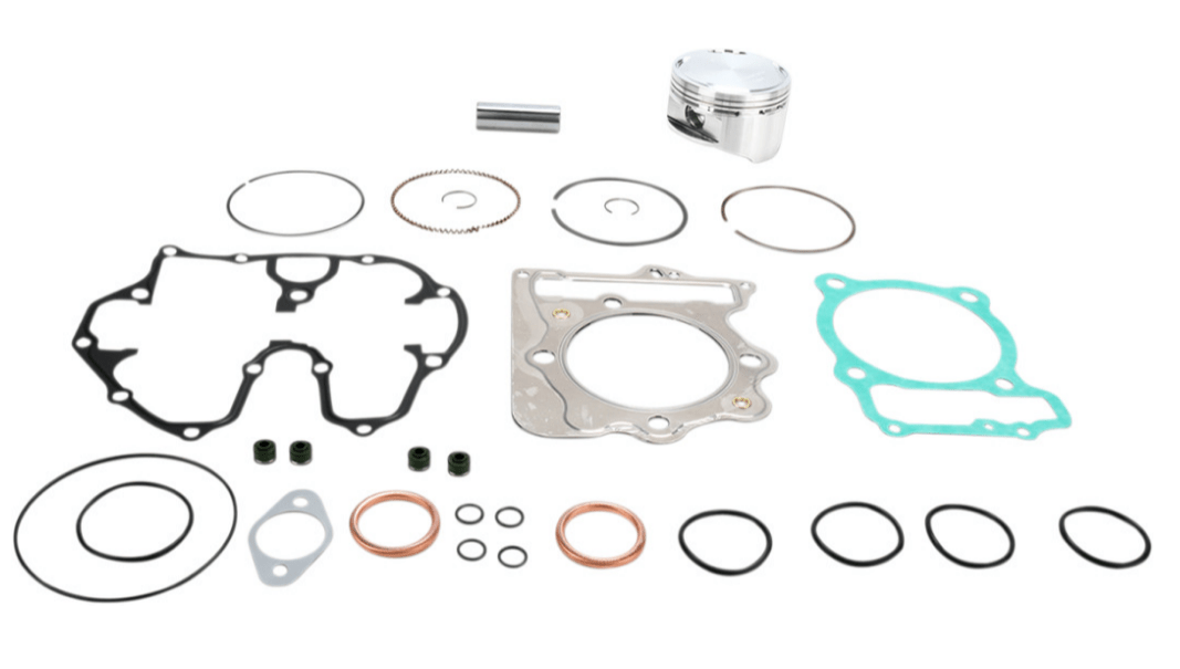 Wiseco Forged Series Piston Kit with Gaskets - Honda TRX400EX/TRX400X/XR400R (1996 - 2014) - 86.00mm Bore (+1.00mm Oversize) - 10.0:1 Compression - 4 - Stroke - Dune Goons
