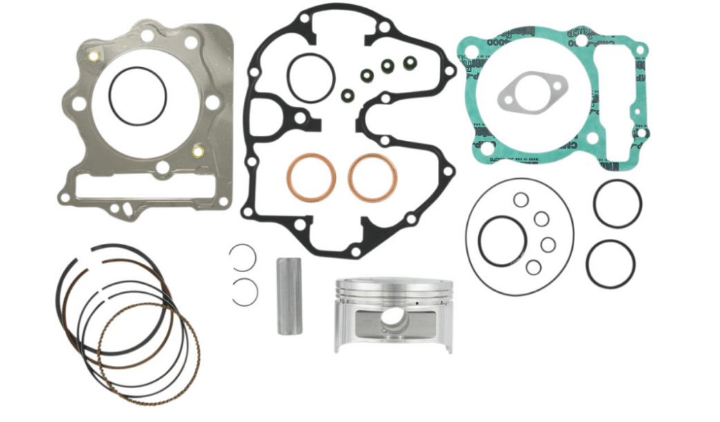 Wiseco Forged Series Piston Kit with Gaskets - Honda TRX400EX/TRX400X/XR400R (1996 - 2014) - 88.00mm Bore (+3.00mm Oversize) - 10.0:1 Compression - 4 - Stroke - Dune Goons