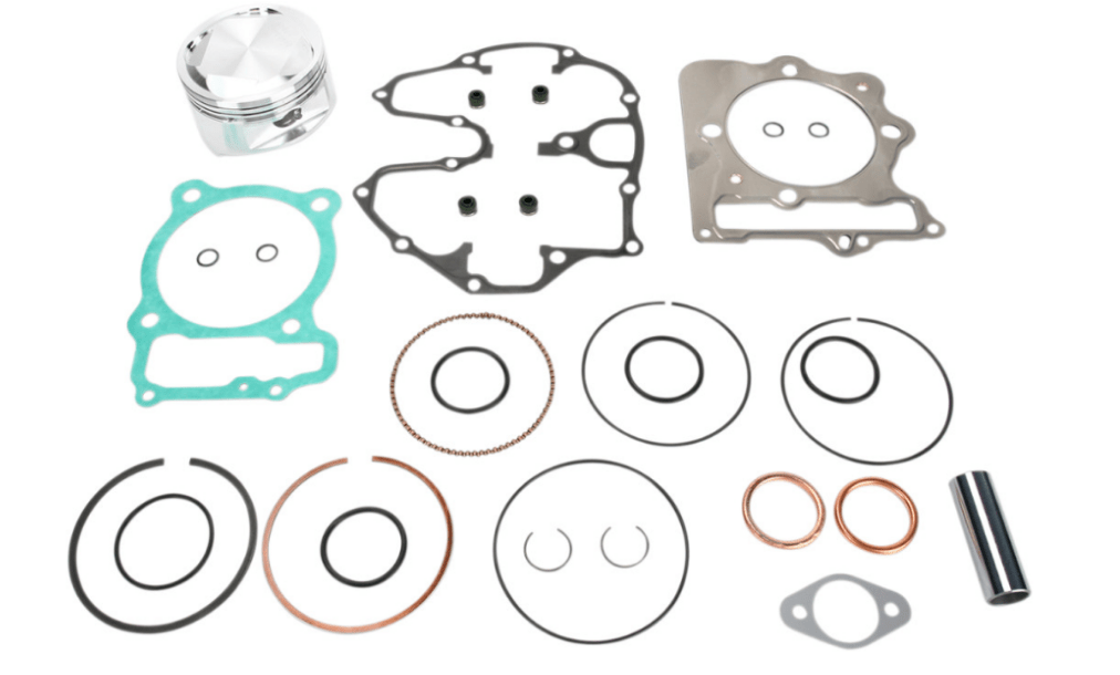 Wiseco Forged Series Piston Kit with Gaskets - Honda TRX400EX/TRX400X/XR400R (1996 - 2014) - 88.00mm Bore (+3.00mm Oversize) - 11.0:1 High Compression - 4 - Stroke - Dune Goons