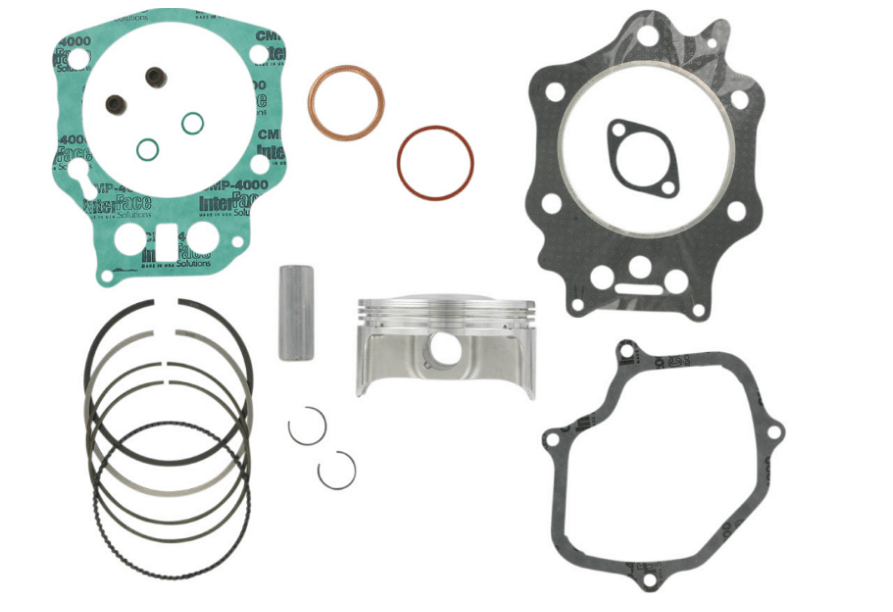 Wiseco Forged Series Piston Kit with Gaskets - Honda TRX450 FourTrax Foreman (1998 - 2004) - 91.00mm Bore (+1.00mm Oversize) - 4 - Stroke - Dune Goons