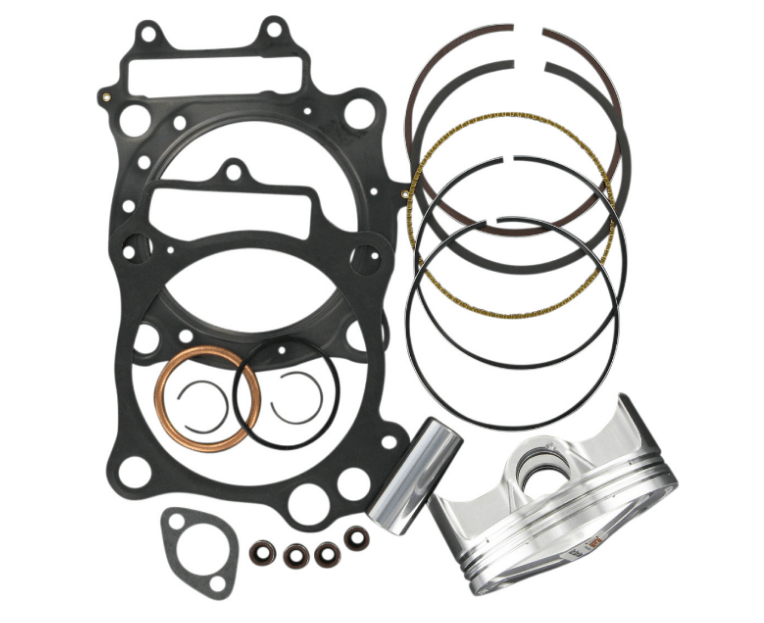 Wiseco Forged Series Piston Kit with Gaskets - Honda TRX450R Sportrax (2004 - 2005) - 94.00mm Bore (Standard) - 13.1:1 High Compression - Gas Ported - ArmorGlide® - 4 - Stroke - Dune Goons