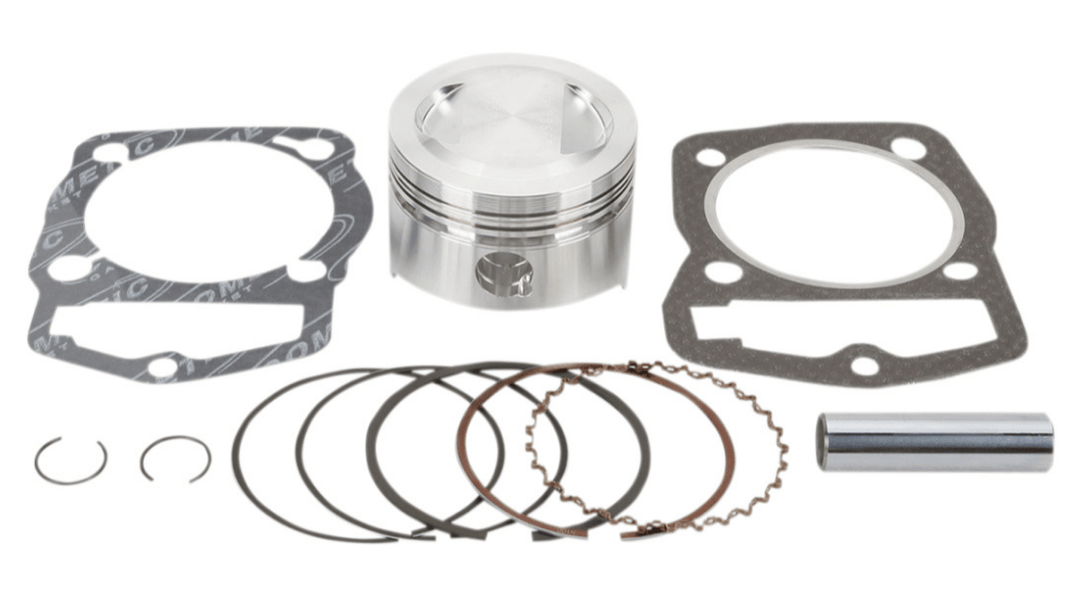 Wiseco Forged Series Piston Kit with Gaskets - Honda XR200R/XL185S (1992 - 2002) - 66.50mm Bore (+1.00mm Oversize) - 4 - Stroke - Dune Goons