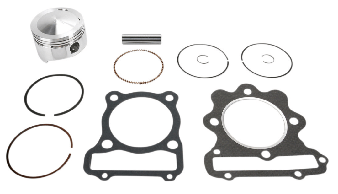 Wiseco Forged Series Piston Kit with Gaskets - Honda XR250R/XR250L (1986 - 2004) - 78.00mm Bore (+5.00mm Big Bore) - 4 - Stroke - Dune Goons