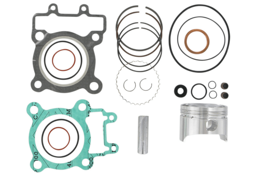Wiseco Forged Series Piston Kit with Gaskets - Kawasaki KLF220 Bayou (1988 - 2003) - 68.00mm Bore (+1.00mm Oversize) - 4 - Stroke - Dune Goons
