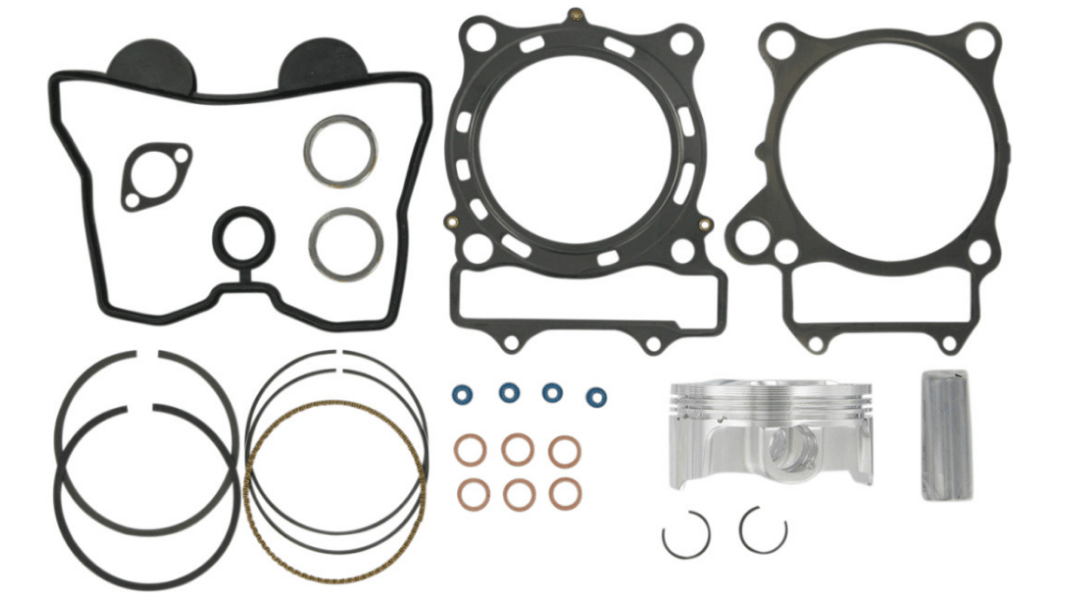 Wiseco Forged Series Piston Kit with Gaskets - Polaris Predator 500/Outlaw 500 (2003 - 2007) - 99.20mm Bore (Standard) - 12.5:1 High Compression - 4 - Stroke - Dune Goons