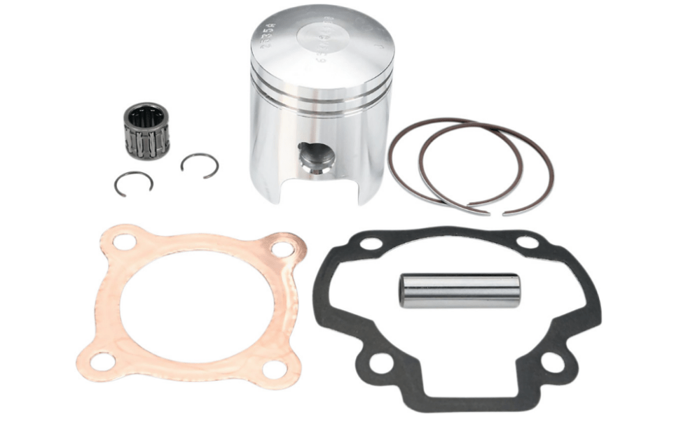 Wiseco Forged Series Piston Kit with Gaskets - Yamaha PW50 (1985 - 2025) - 40.50mm Bore (+0.50mm Oversize) - Air Cooled - 2 - Stroke - Dune Goons