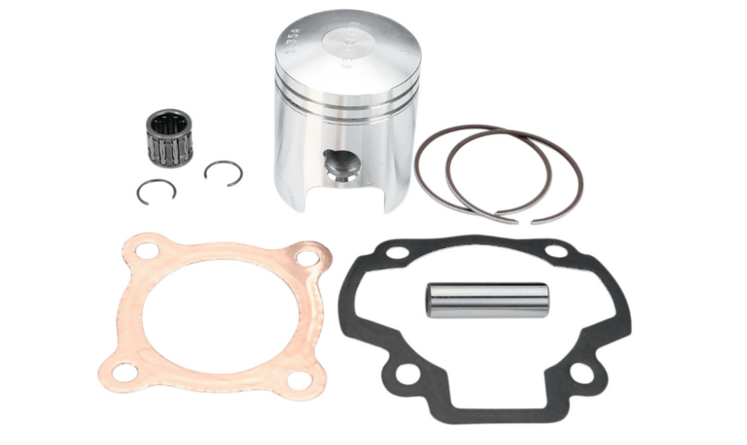Wiseco Forged Series Piston Kit with Gaskets - Yamaha PW50 (1985 - 2025) - 41.00mm Bore (+1.00mm Oversize) - Air Cooled - 2 - Stroke - Dune Goons
