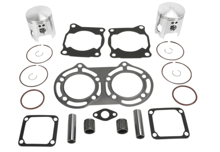 Wiseco Forged Series Piston Kit with Gaskets - Yamaha YFZ350 Banshee (1987 - 2006) - 64.50mm Bore (+0.50mm Oversize) - 2 - Stroke Liquid Cooled - Dune Goons