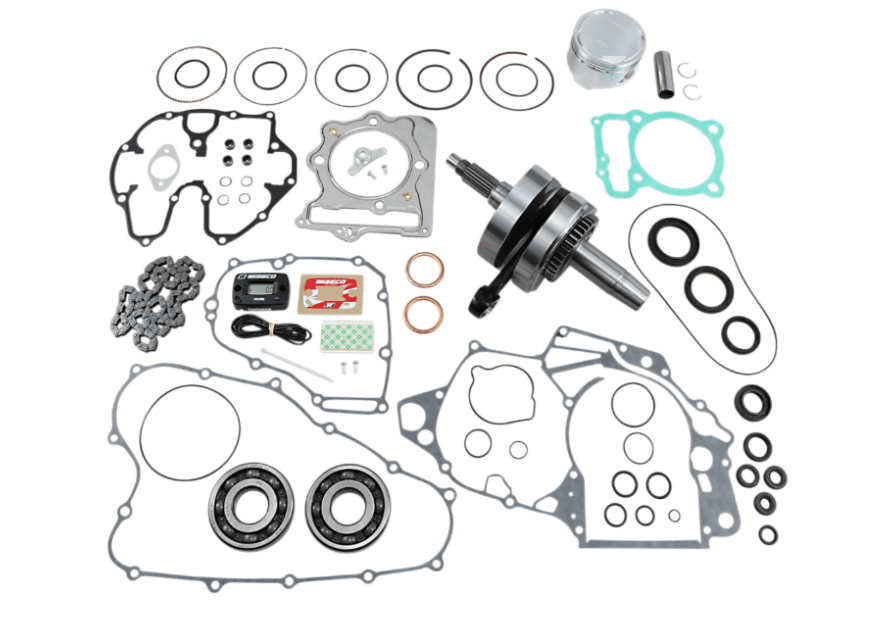 Wiseco Garage Buddy Complete 4 - Stroke Engine Rebuild Kit - Honda TRX400EX / TRX400X (2005, 2009, 2012 - 2014) - 86.00mm Bore (+1.00mm) - Dune Goons
