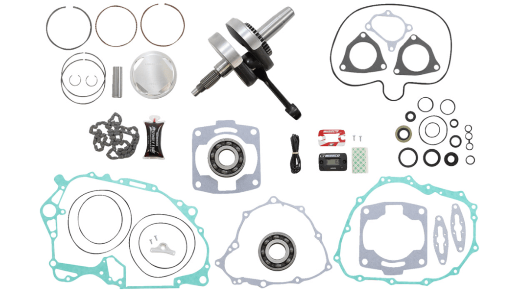 Wiseco Garage Buddy Complete Engine Rebuild Kit - Honda TRX400EX / TRX400X (2005 - 2014) - 88.00mm Bore (+3.00mm Big Bore) - DISCONTINUED - Dune Goons
