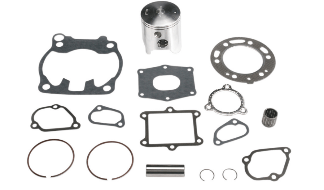 Wiseco Pro - Lite Piston Kit with Gaskets - Honda CR250R (1986 - 1989) - 66.40mm Bore (Standard) - Nikasil - 2 - Stroke - Dune Goons