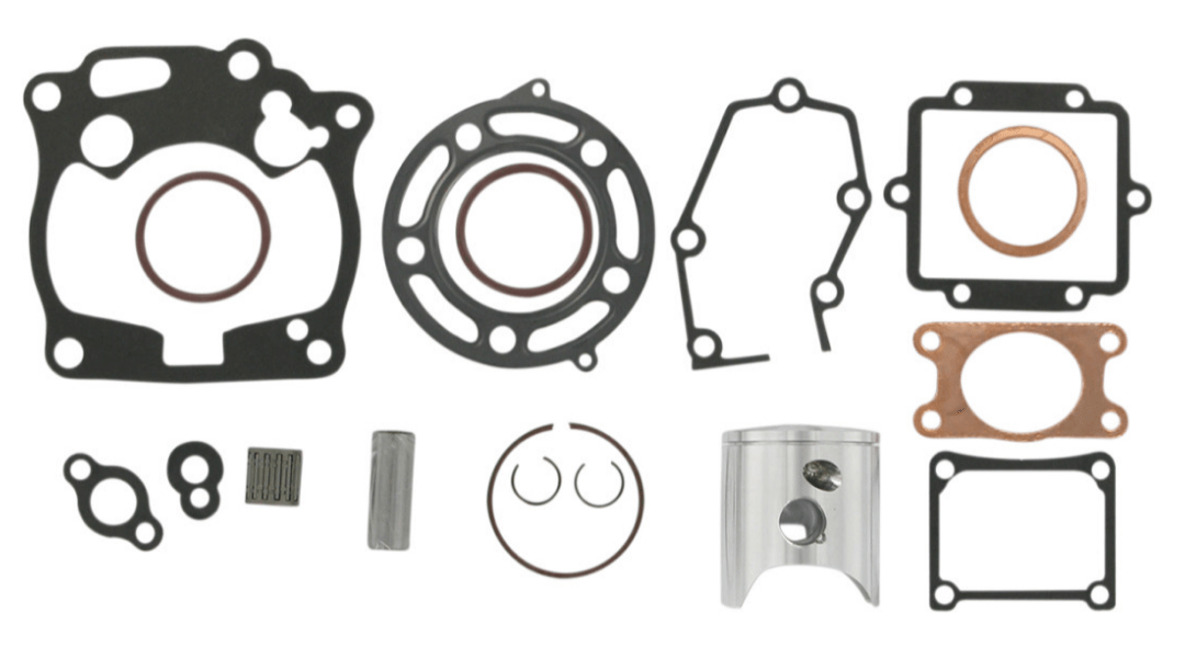 Wiseco Pro - Lite Piston Kit with Gaskets - Kawasaki KX125 (2001 - 2002) - 54.00mm Bore (Standard) - Electrofusion - 2 - Stroke - Dune Goons