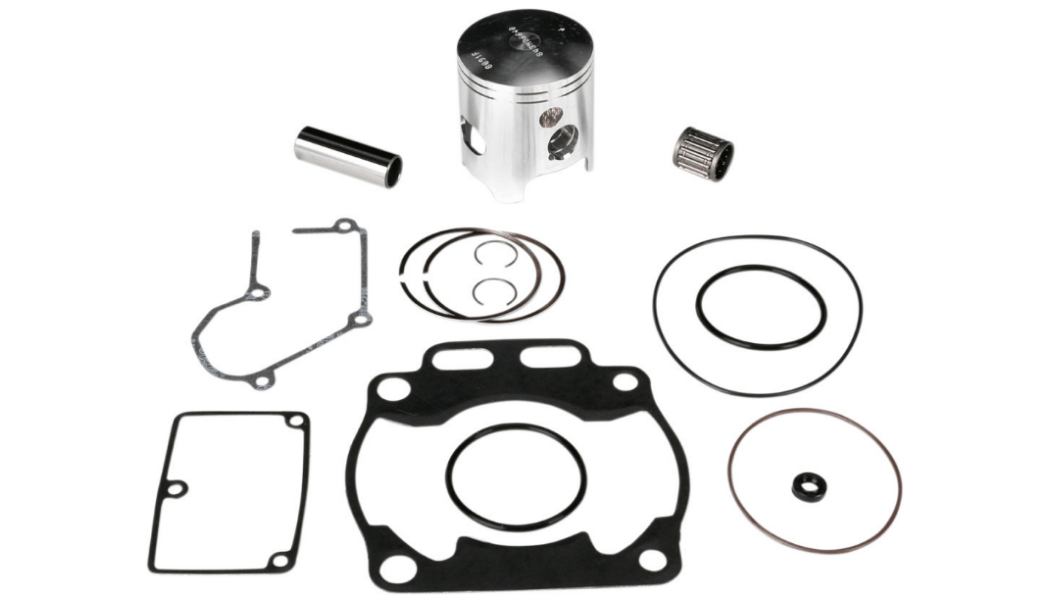 Wiseco Pro - Lite Piston Kit with Gaskets - Kawasaki KX250 (2005 - 2008) - 66.40mm Bore (Standard) - ArmorGlide - 2 - Stroke - Dune Goons