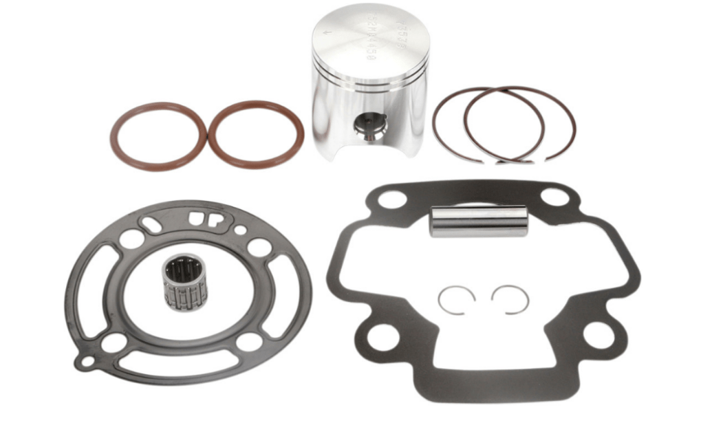 Wiseco Pro - Lite Piston Kit with Gaskets - Kawasaki KX65 / Suzuki RM65 - 44.50mm Bore (Standard) - Electrofusion - 2 - Stroke - Dune Goons