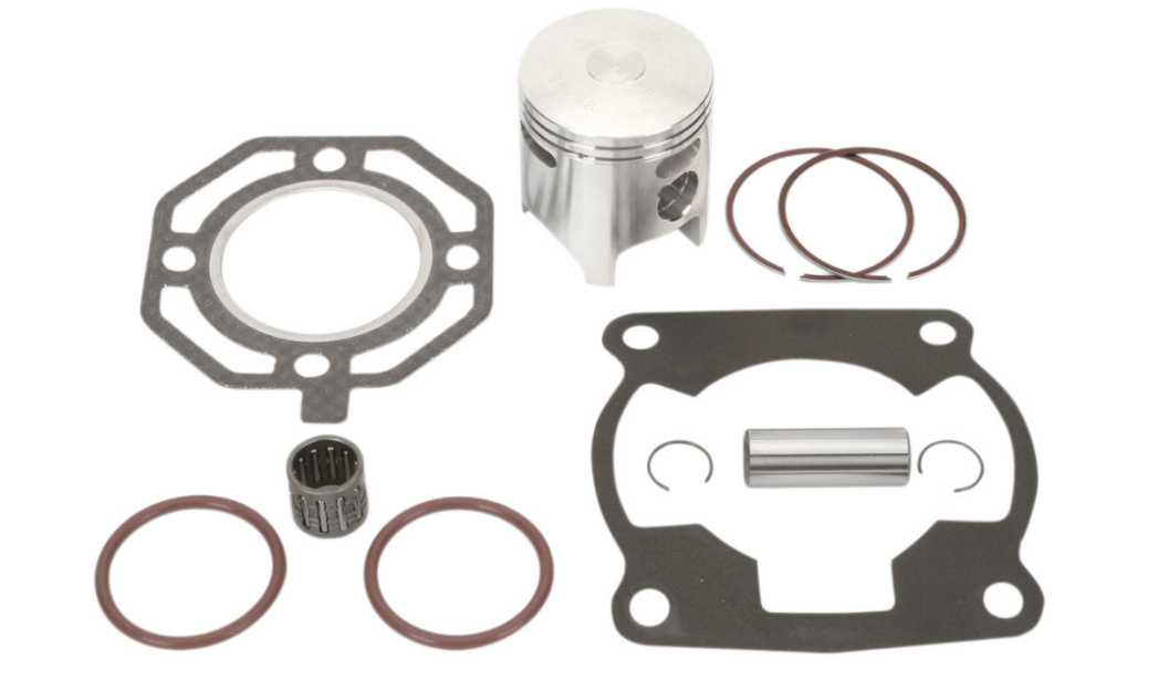 Wiseco Pro - Lite Piston Kit with Gaskets - Kawasaki KX80 (1988 - 1990) - 48.00mm Bore (Standard) - Electrofusion - 2 - Stroke - Dune Goons