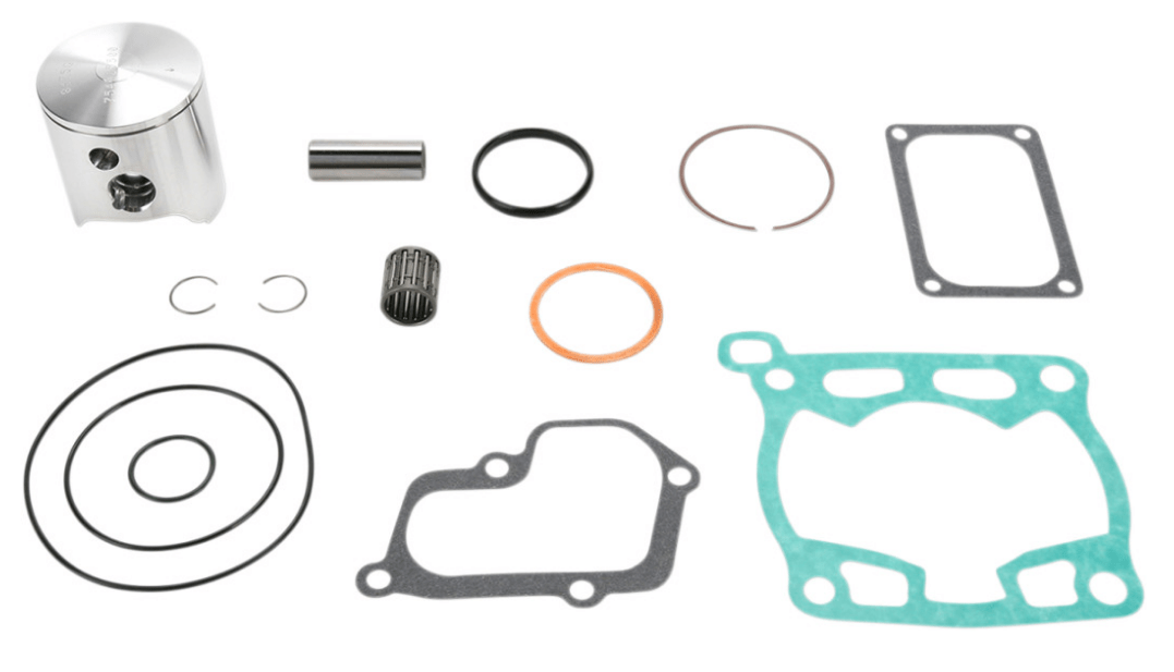 Wiseco Pro - Lite Piston Kit with Gaskets - Suzuki RM125 (2000 - 2003) - 55.00mm Bore (+1.00mm Oversize) - SCEM - 2 - Stroke - Dune Goons