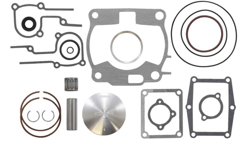 Wiseco Pro - Lite Piston Kit with Gaskets - Yamaha WR250/YZ250 (1992 - 1994) - 68.00mm Bore (Standard) - Ceramic Composite - 2 - Stroke - Dune Goons