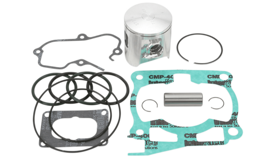Wiseco Pro - Lite Piston Kit with Gaskets - Yamaha YZ125 (1998 - 2000) - 54.00mm Bore (Standard) - Ceramic Composite - 2 - Stroke - Dune Goons