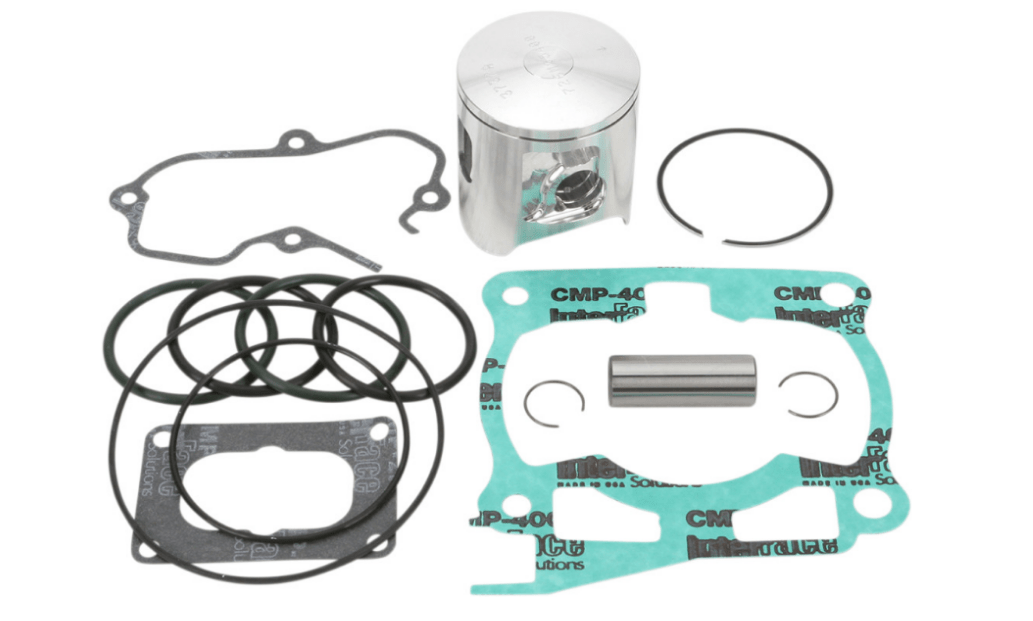 Wiseco Pro - Lite Piston Kit with Gaskets - Yamaha YZ125 (1998 - 2000) - 54.50mm Bore (+0.50mm Oversize) - Ceramic Composite - 2 - Stroke - Dune Goons