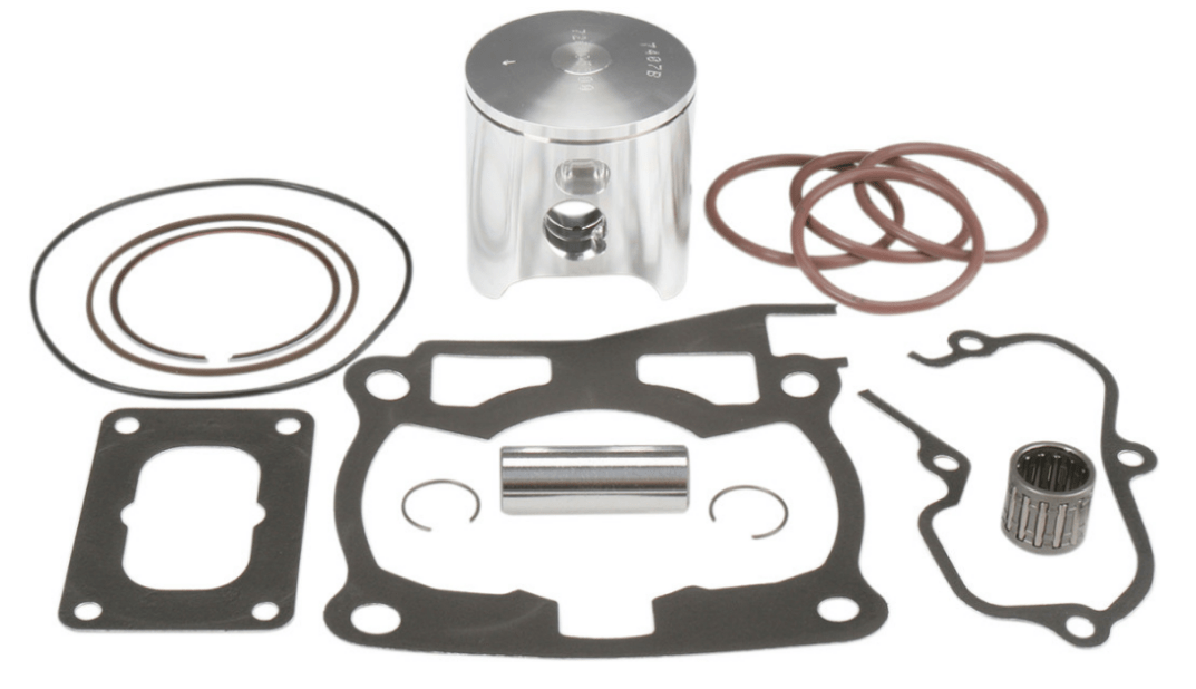 Wiseco Pro - Lite Piston Kit with Gaskets - Yamaha YZ125 (2001) - 55.00mm Bore (+1.00mm Oversize) - Ceramic Composite - 2 - Stroke - Dune Goons