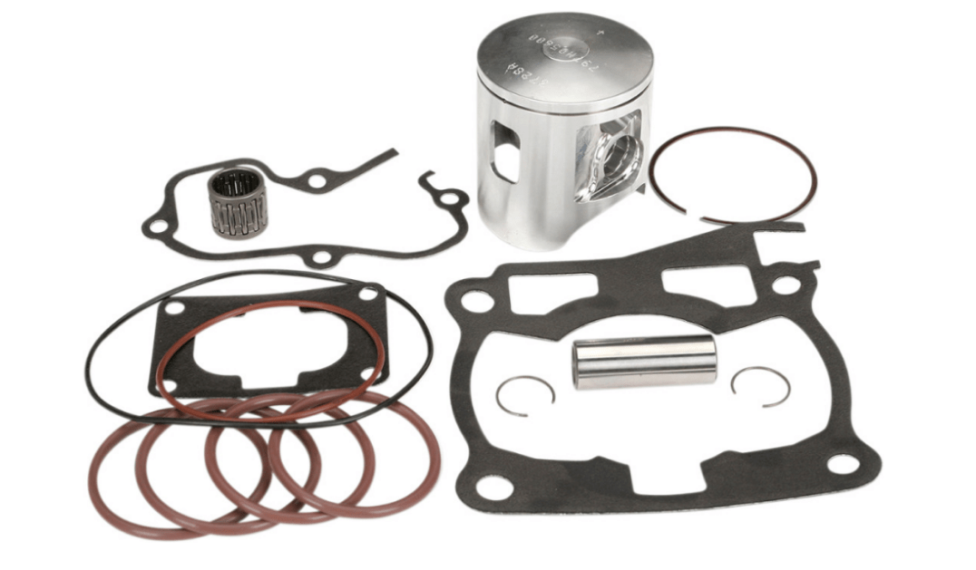 Wiseco Pro - Lite Piston Kit with Gaskets - Yamaha YZ125 (2003 - 2004) - 56.00mm Bore (+2.00mm Oversize) - 2 - Stroke - Dune Goons