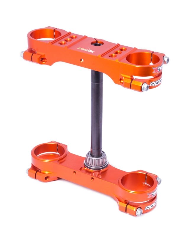 XTrig ROCS Tech Clamp KTM 85SX 105SX 2003 - 2023 14mm Orange - Dune Goons