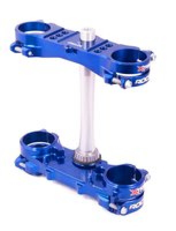 XTrig ROCS Tech Triple Clamp Yamaha YZ Blue - Dune Goons