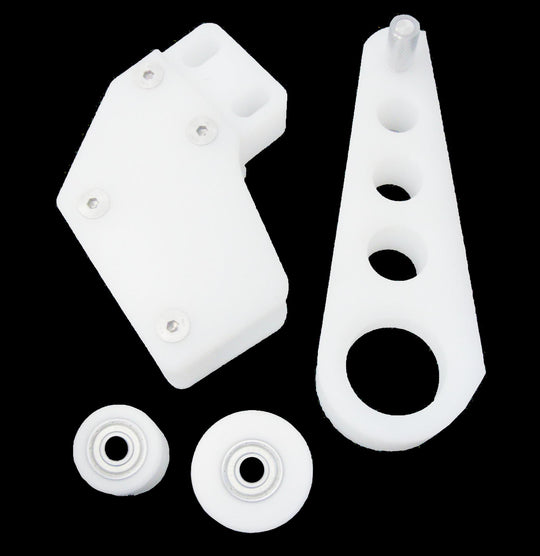Yamaha Banshee Chain Guide Set – Front, Rear, Rollers (UHMW) - Dune Goons