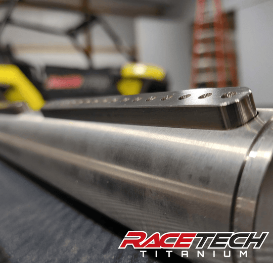 Yamaha Banshee, Raptor 700 & Honda TRX450 40mm Titanium Drag Axle with Keys (26"–38") - Dune Goons