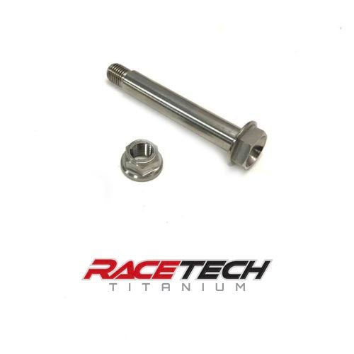 Yamaha Banshee Titanium Bottom Rear Shock Bolt to Linkage | CNC, Rolled Threads, M10 Nut - Dune Goons