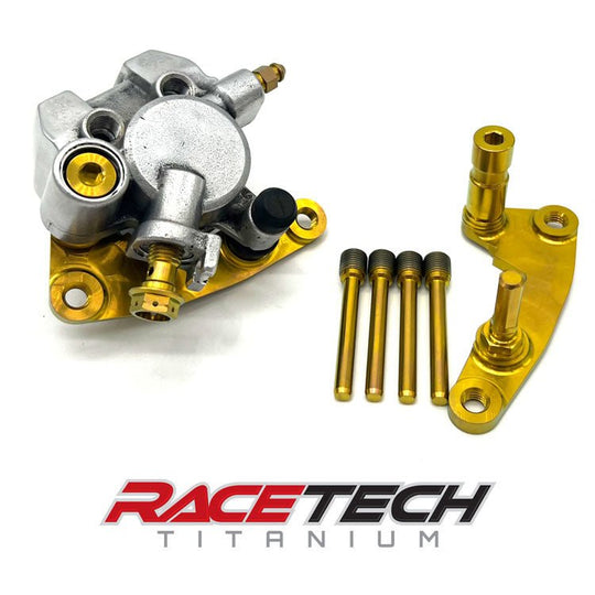 Yamaha Banshee Titanium OEM Front Caliper Mount Kit - Dune Goons