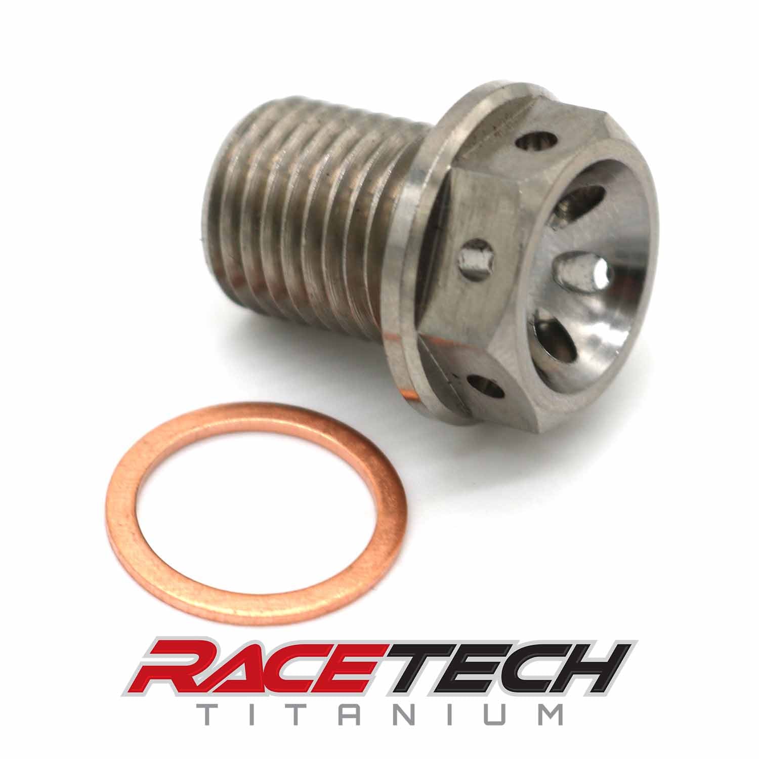 Yamaha Banshee Titanium Oil Drain Plug w/ Magnet (M14x1.5) - Dune Goons