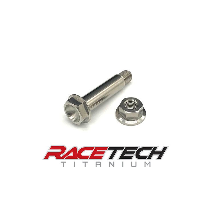 Yamaha Banshee Titanium Top Rear Shock Bolt | M12×55, M10×1.25 Nut Included - Dune Goons