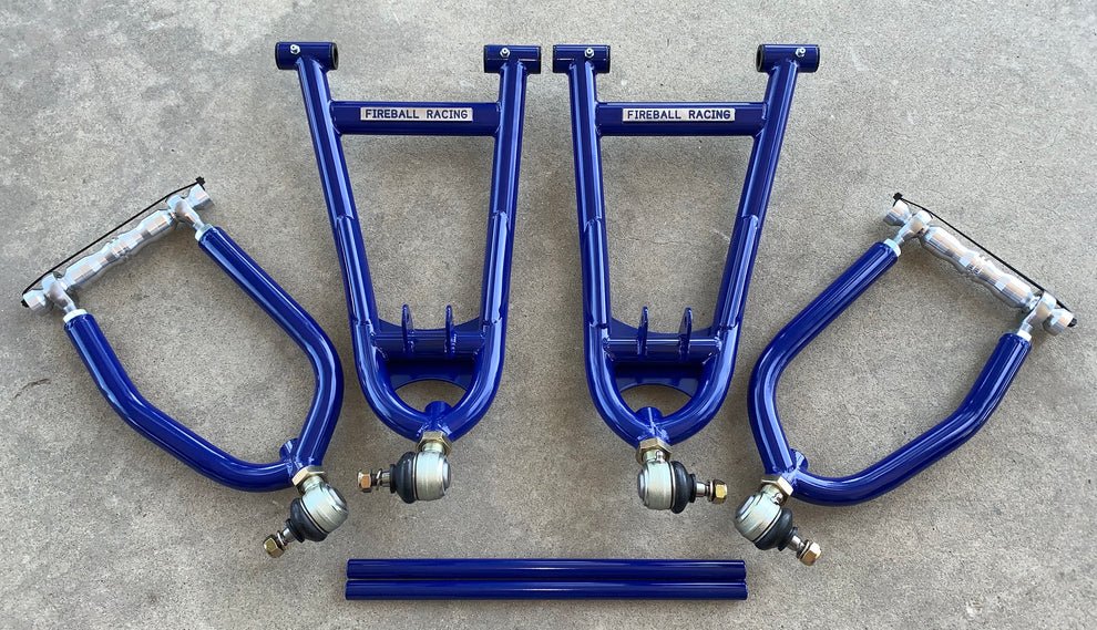 Yamaha Blaster Long Travel A - Arms – Fireball Racing Chromoly Setup - Dune Goons