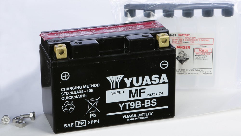 Yuasa YT9B - BS Battery – Yamaha Raptor 700 (2006–2023) - Dune Goons
