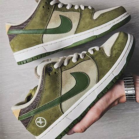 Yuto Horigome x Nike SB Dunk Low “Matcha” – Olympic Gold Meets Earthy Tones - Dune Goons