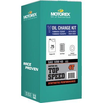 YZ250F / FX Oil Change Kit – 2019–2025 (Motorex 10W - 50) - Dune Goons