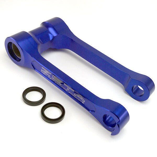 Zeta Lowering Link – Blue Anodized (Yamaha YZ125/YZ250 2006–2024) - Dune Goons