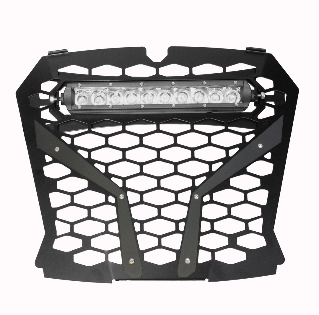 RZR XP Turbo S Front Light Grill - Modquad